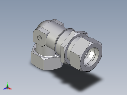 卡套式工业通用硬管接头EO_Bulkhead_elbow_WSV35ZLCF