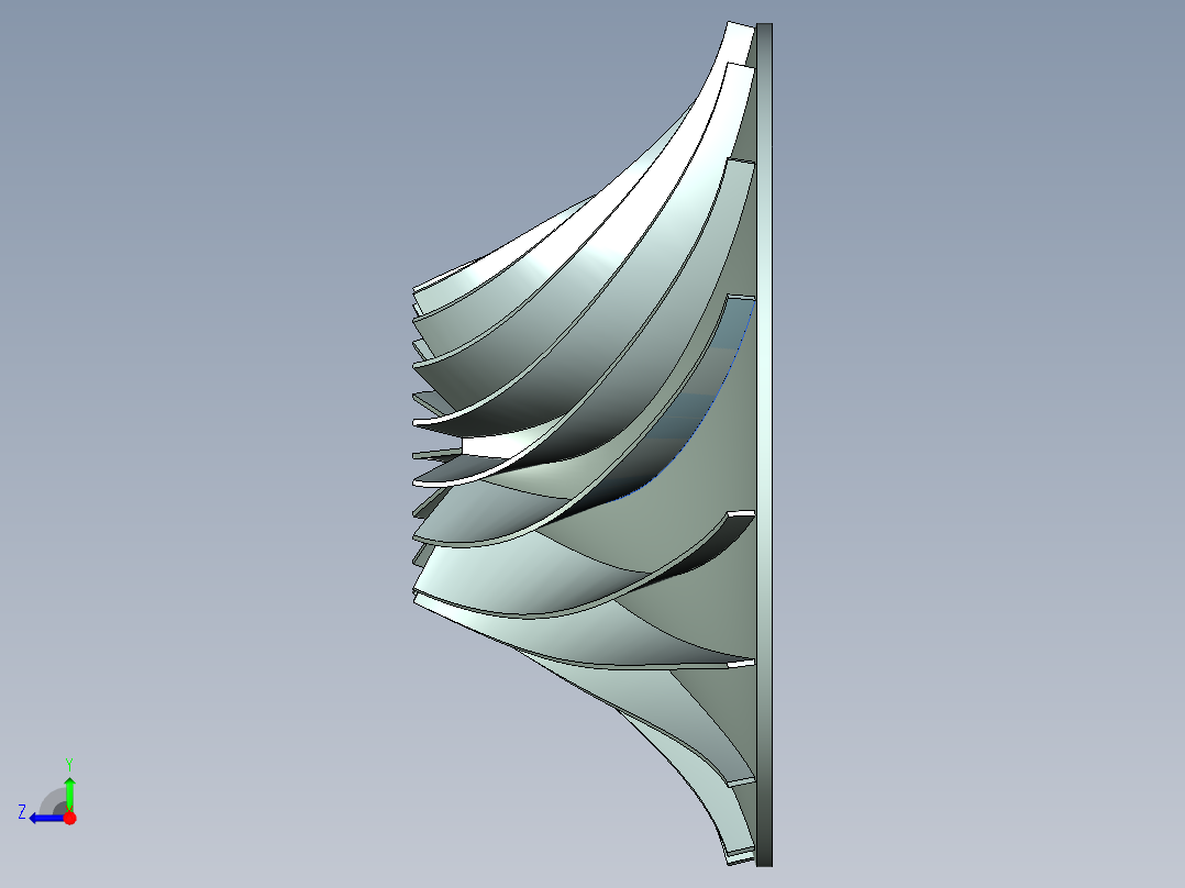 叶轮 (38)右视图