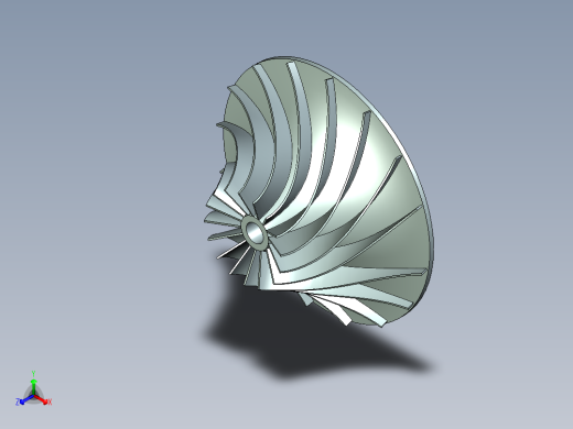 叶轮 (38)正等轴测缩略图