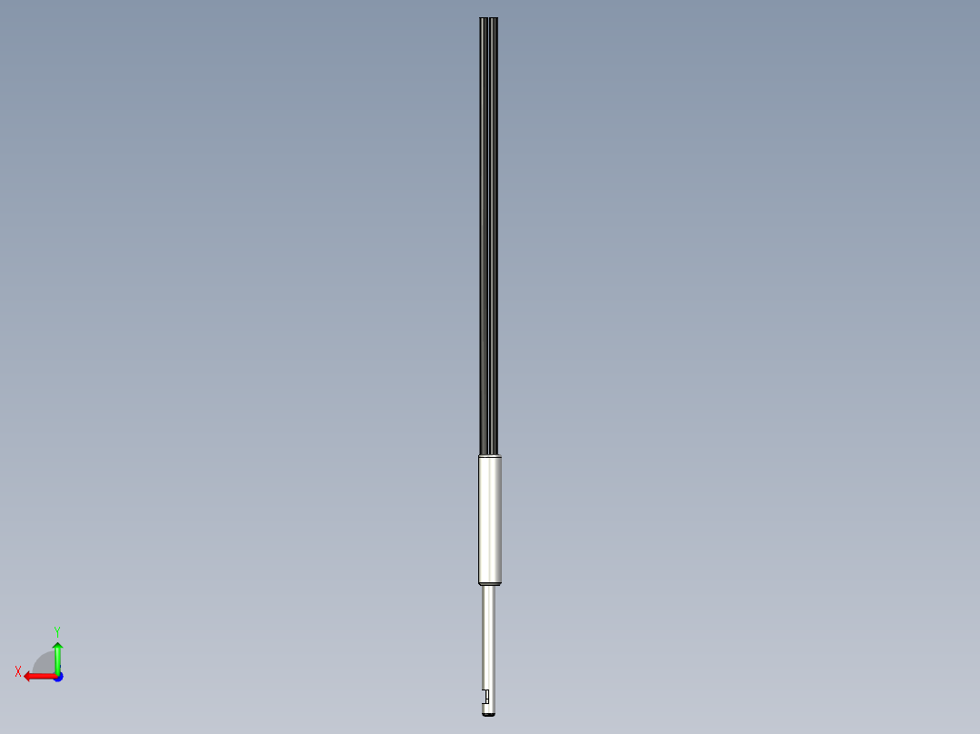 侧视光纤_漫反射型FR-F311后视图