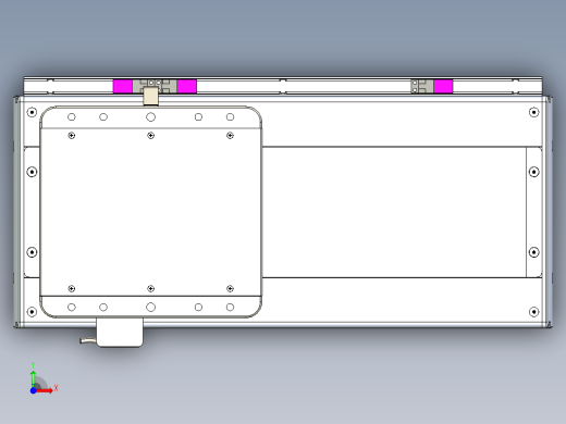 威洛博LC系列3d模型模组LC22H2Y-S250前视缩略图