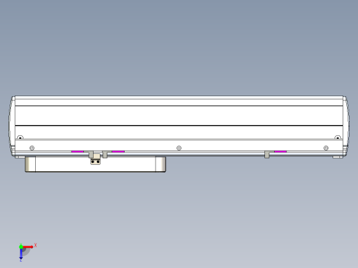 威洛博LC系列3d模型模组LC22H2Y-S250俯视缩略图
