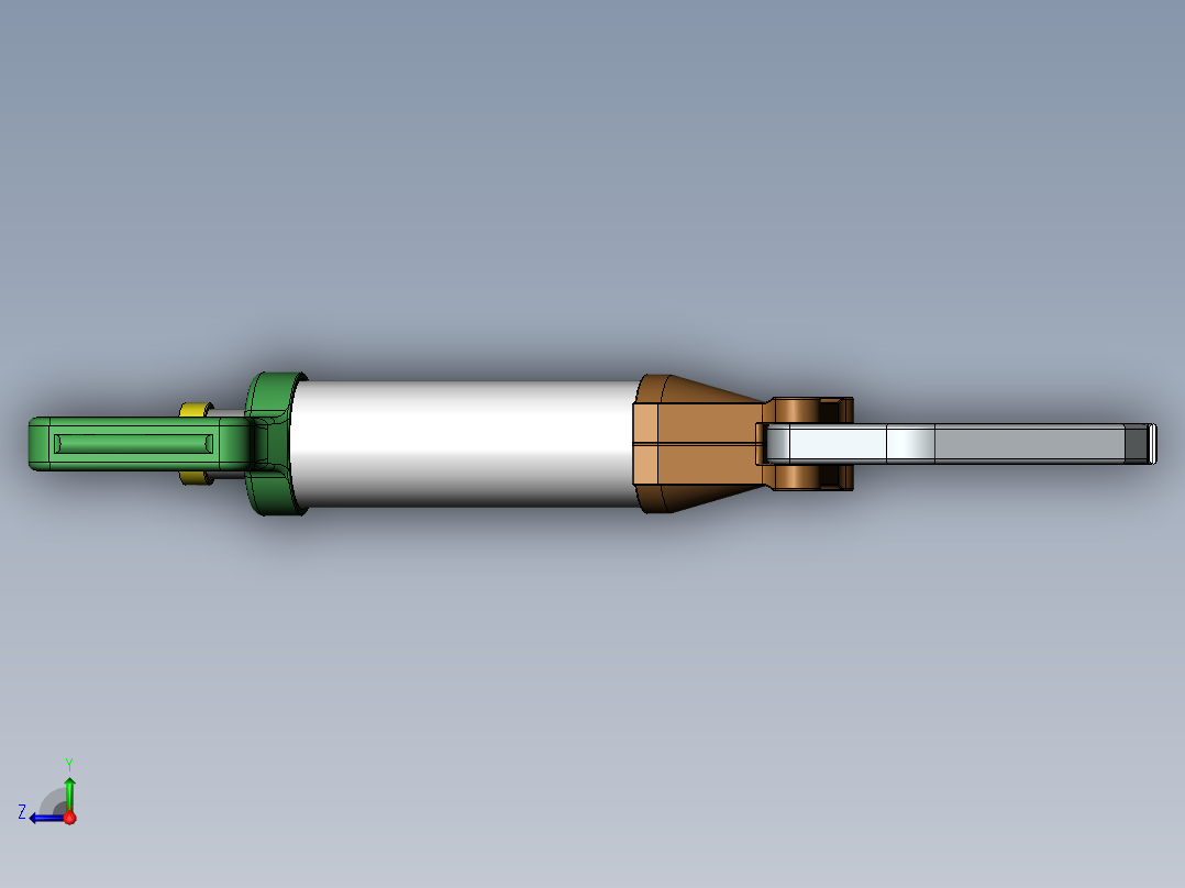机械爪 3D图纸 (28)右视图