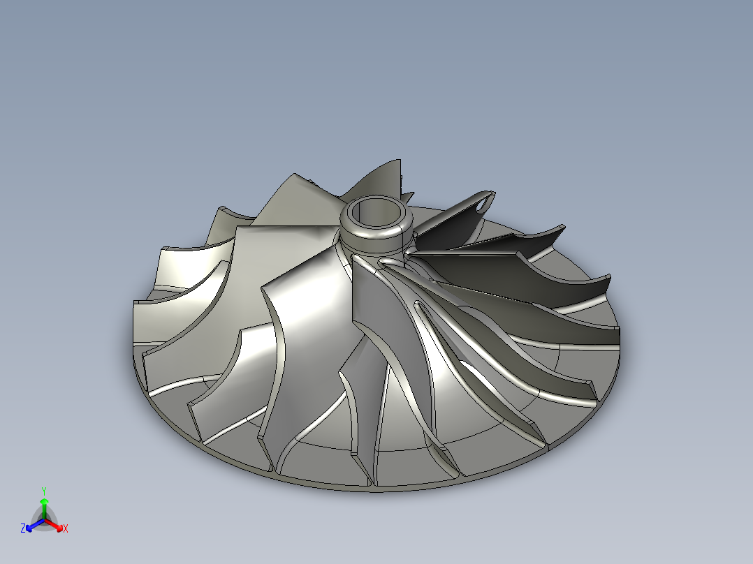 涡轮 叶片 涡扇 (11)