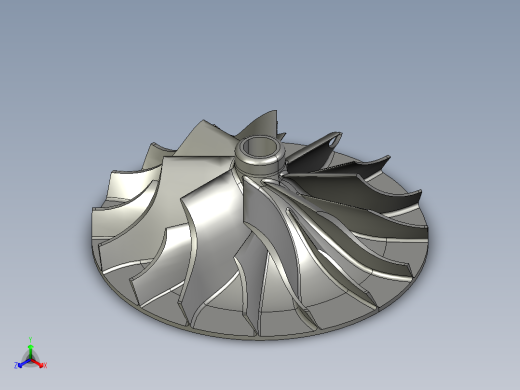 涡轮 叶片 涡扇 (11)