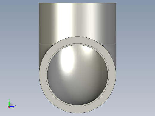 船舶管路系统SeaCor_90Elbow_SxS_37J106025_2.5in左视缩略图
