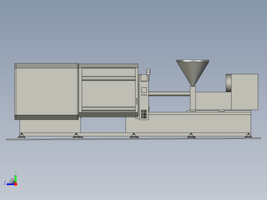 塑料加工机右视缩略图