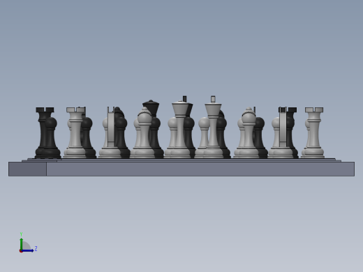 国际象棋套装左视缩略图