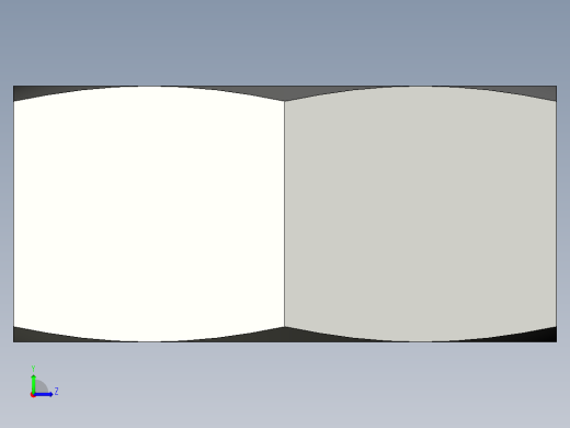 DIN934库 螺母左视缩略图