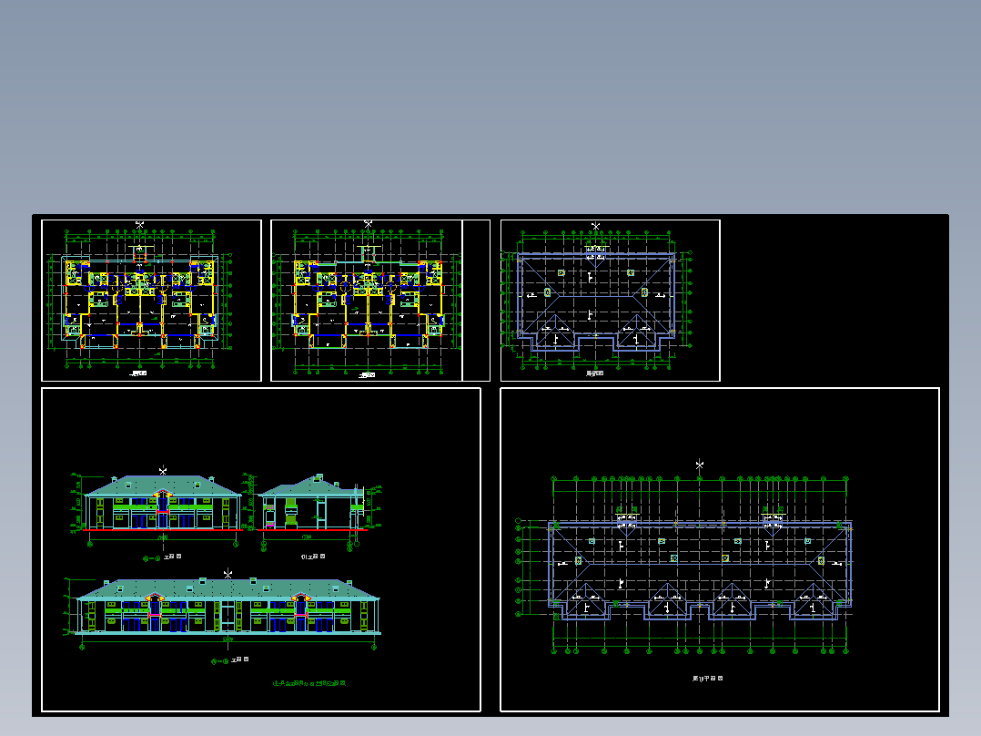 酒店式公寓建筑施工图