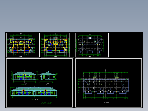 酒店式公寓建筑施工图