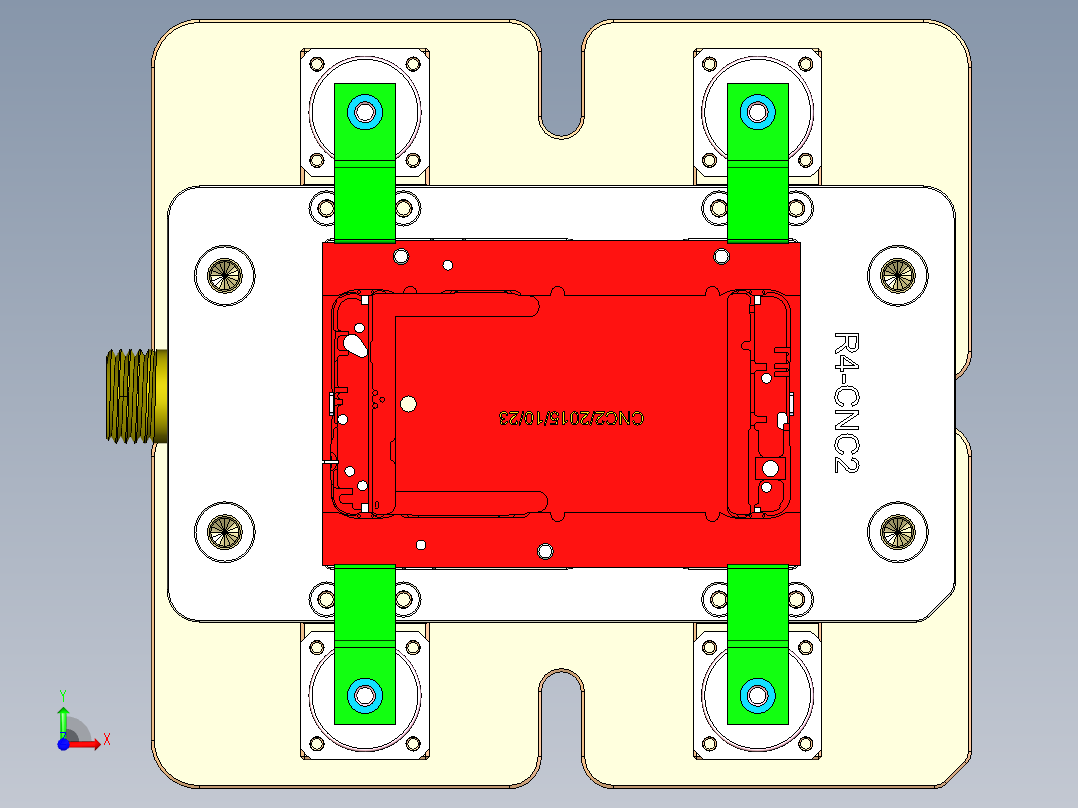 R4-CNC2-笔记本CNC工装夹具三维模型1026前视图