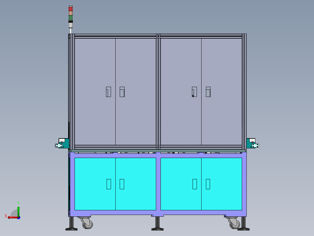 一种贴VHB胶设备sw18可编辑后视图