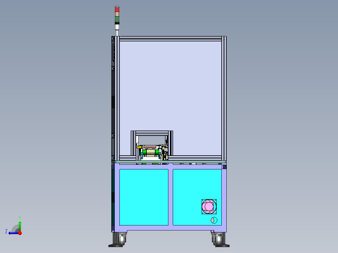 一种贴VHB胶设备sw18可编辑右视图