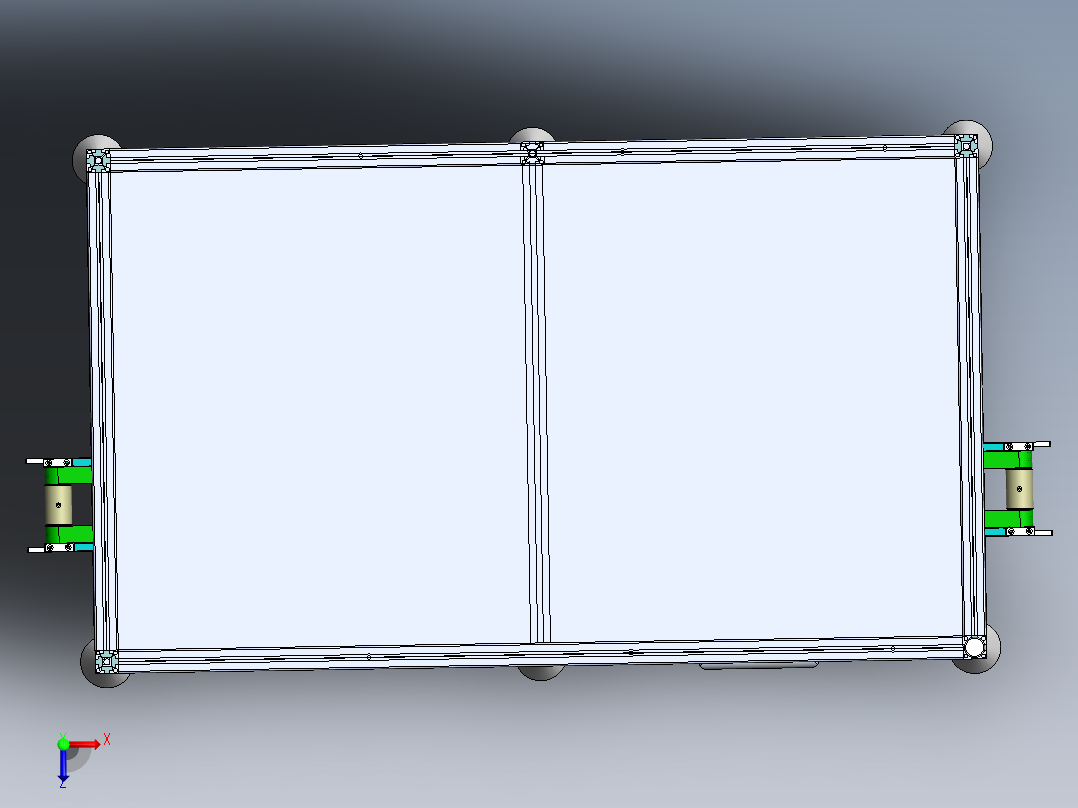 一种贴VHB胶设备sw18可编辑俯视图