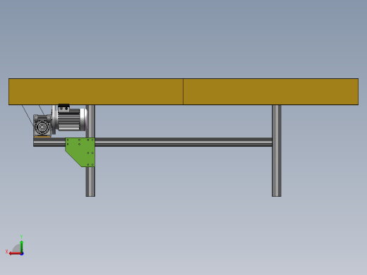 金属链板输送机sw18可编辑后视缩略图
