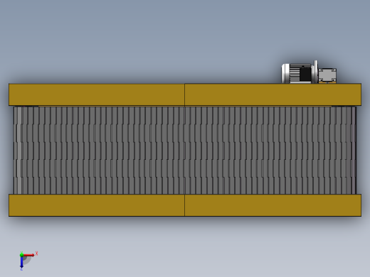 金属链板输送机sw18可编辑俯视缩略图