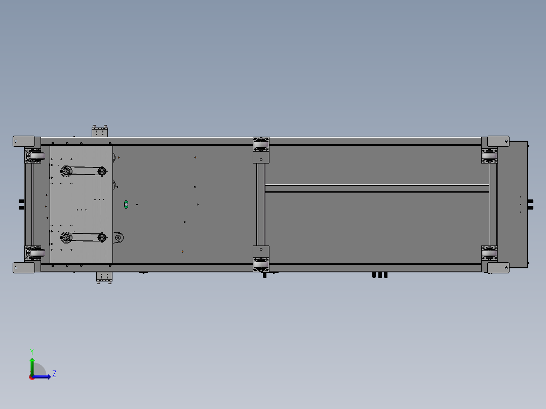 16工位环形料仓sw19可编辑左视图