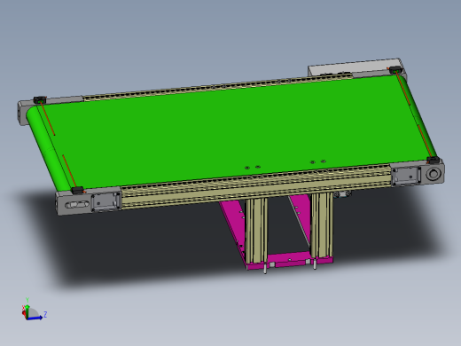 1.08米0.5米皮带机构