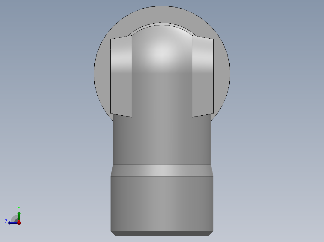 法兰接头、1DFS9-24-08右视图