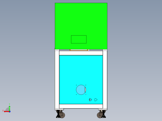 料带输送与切断设备设计后视缩略图