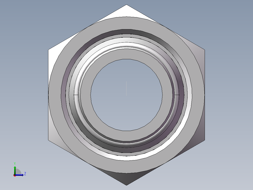 直通同径度接头、2C-42左视图