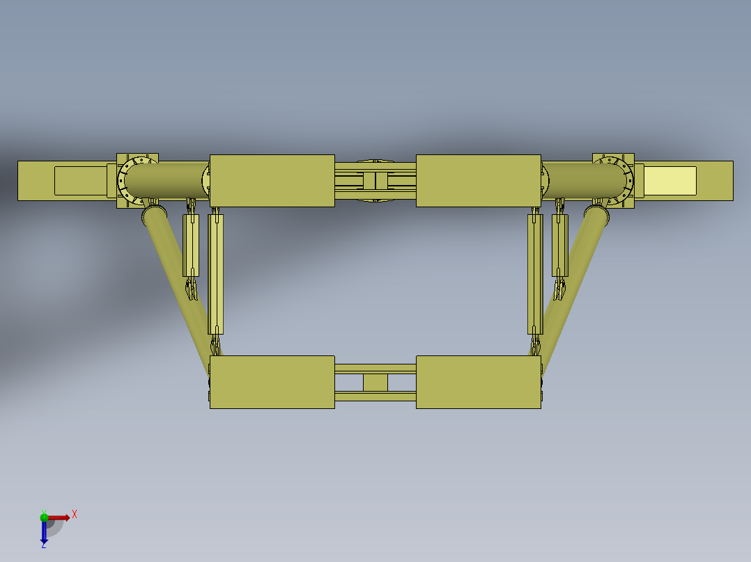龙门架(20)俯视图