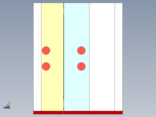 灯饰旋转支架（后模滑块）右视缩略图
