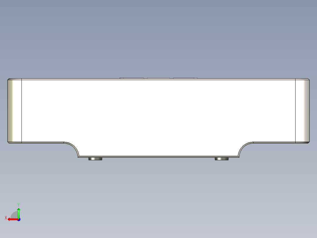无线蓝牙音箱后视图