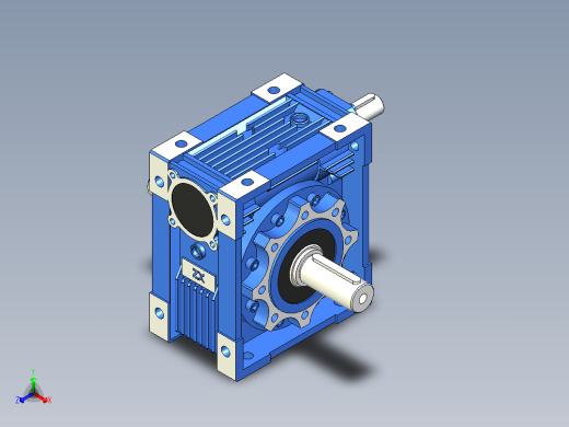 NRV030-090型蜗轮蜗杆减速机[NRV090╱20╱DS╱B3]