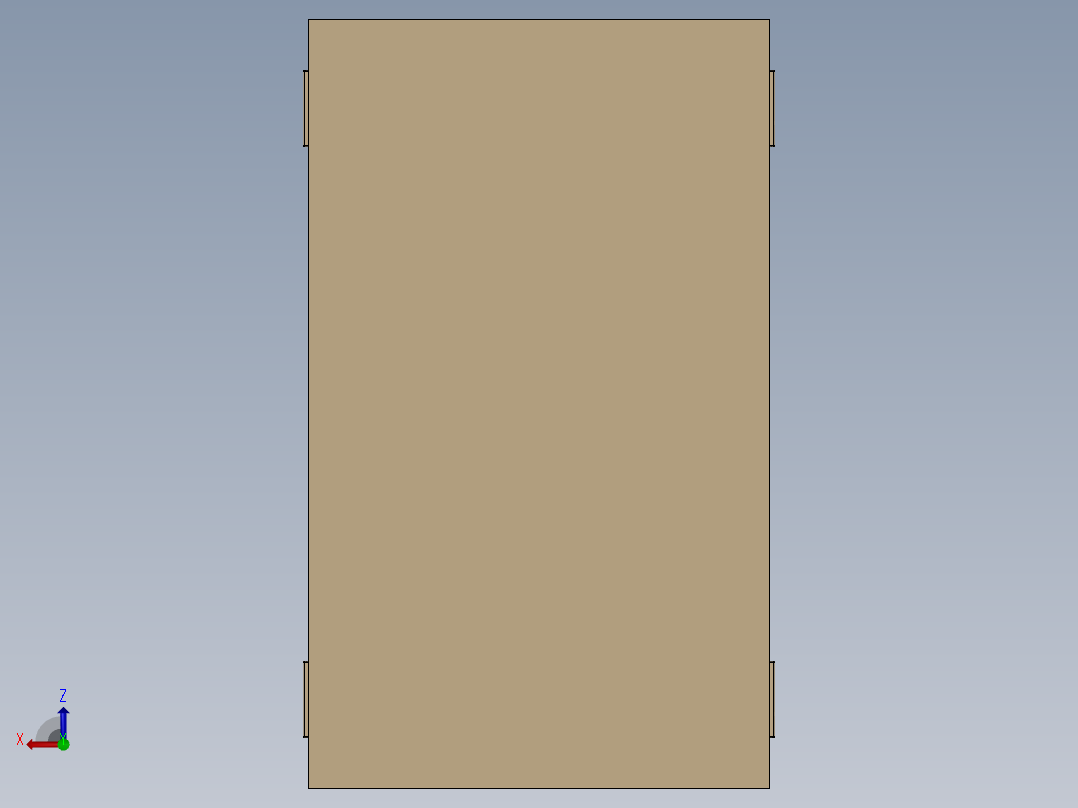 1500x900x520电箱后视图