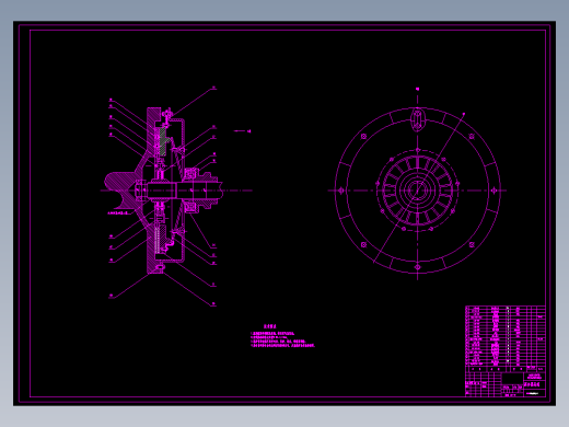 CLGC0272 长安杰勋汽车膜片弹簧离合器设计