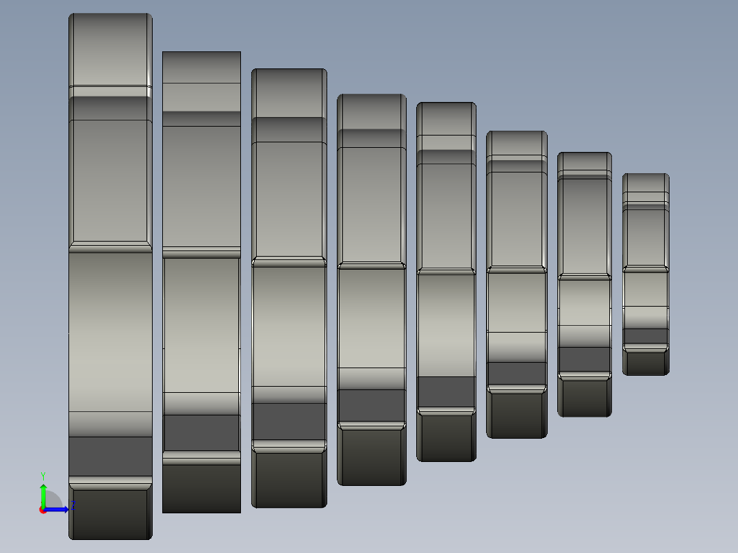 双头扳手左视图