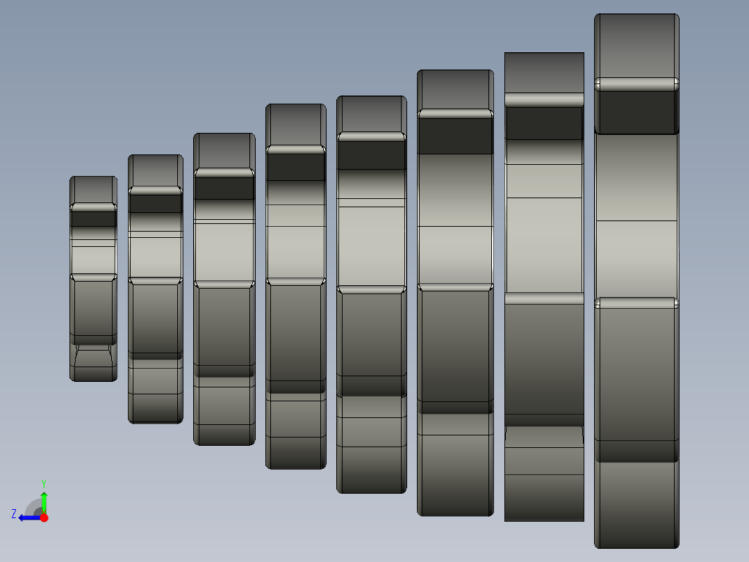 双头扳手右视图
