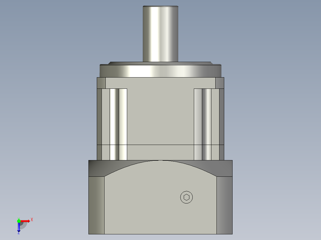 AB115-040-S2-P2减速机俯视图
