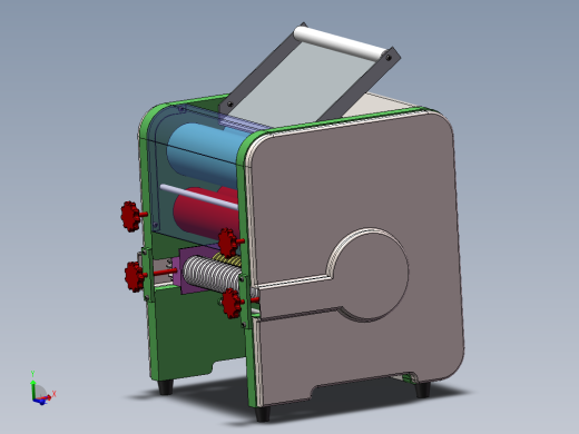 家用面条机模型主视缩略图
