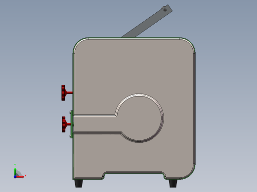 家用面条机模型前视缩略图