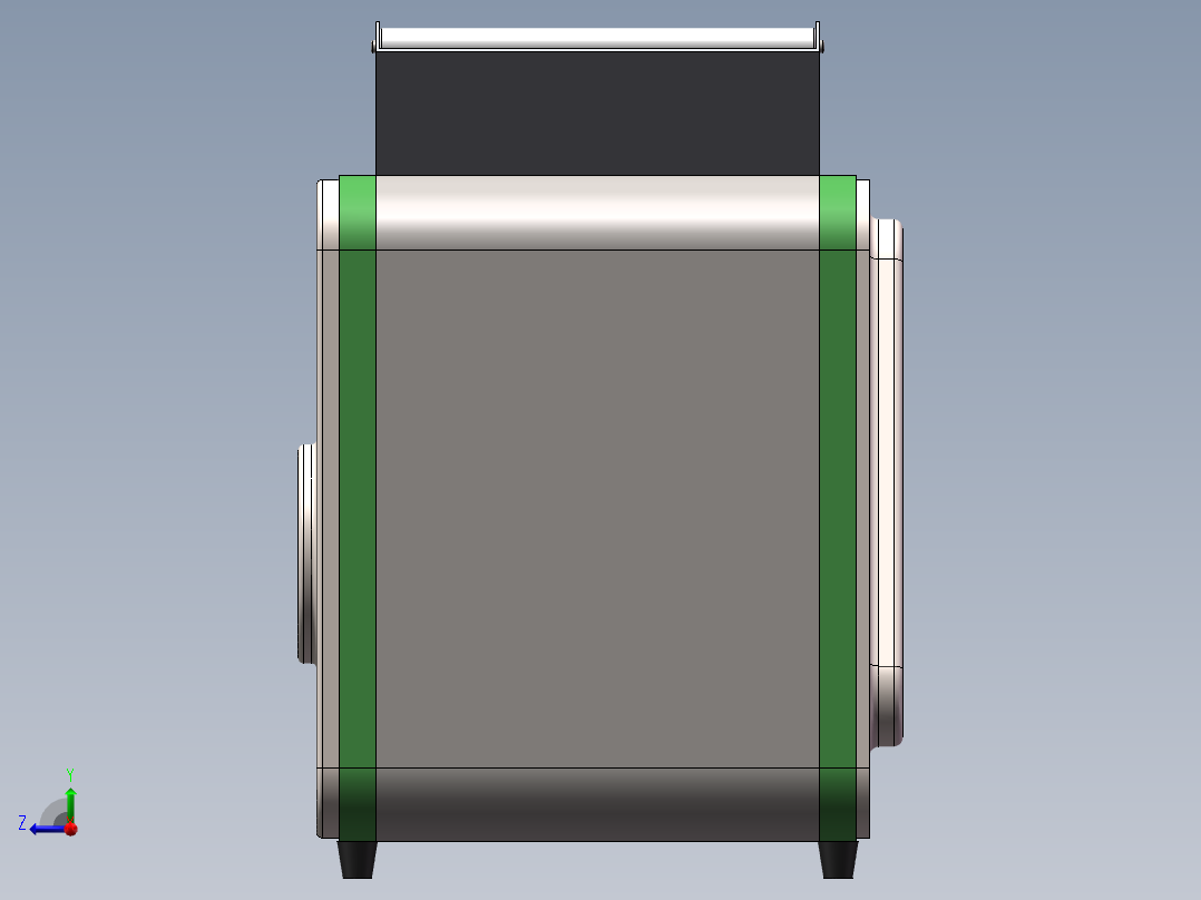 家用面条机模型右视图