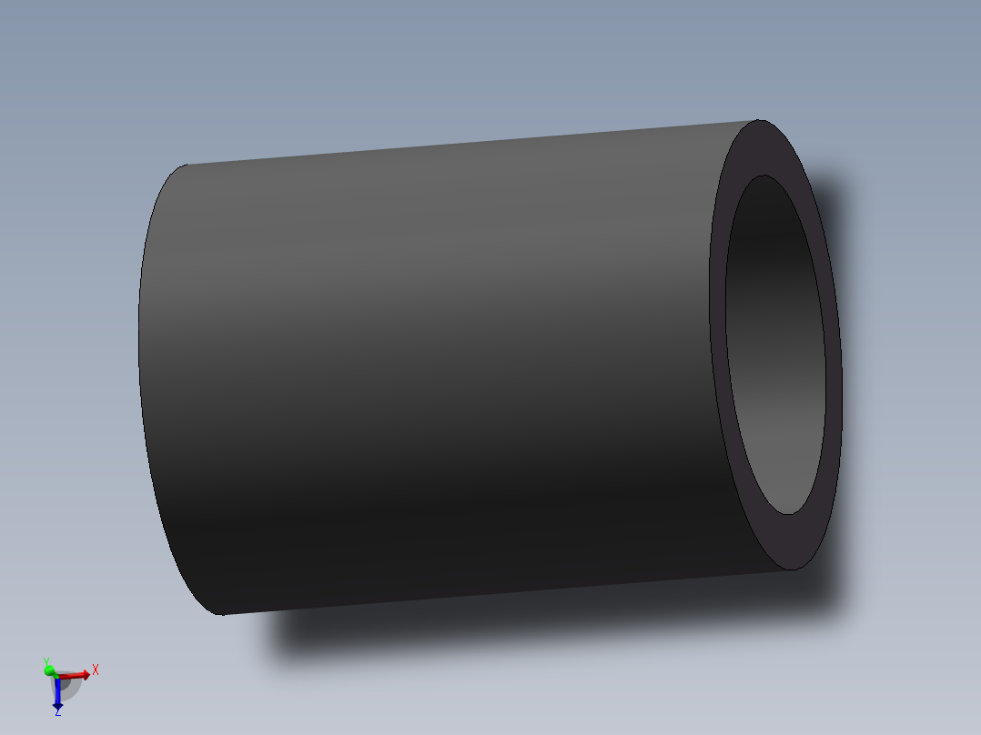 COUPLING__DN15_PN10_UPVC主视图