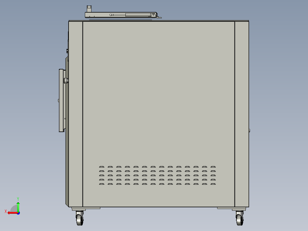 发酵槽模块后视图