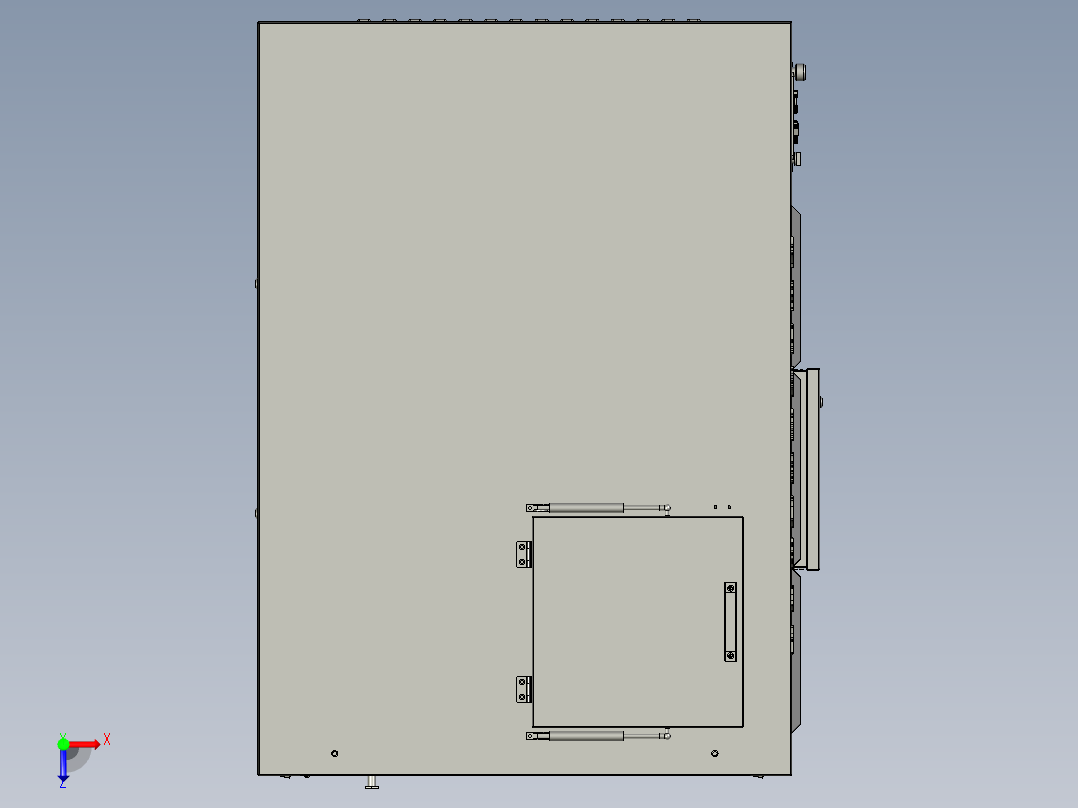 发酵槽模块俯视图