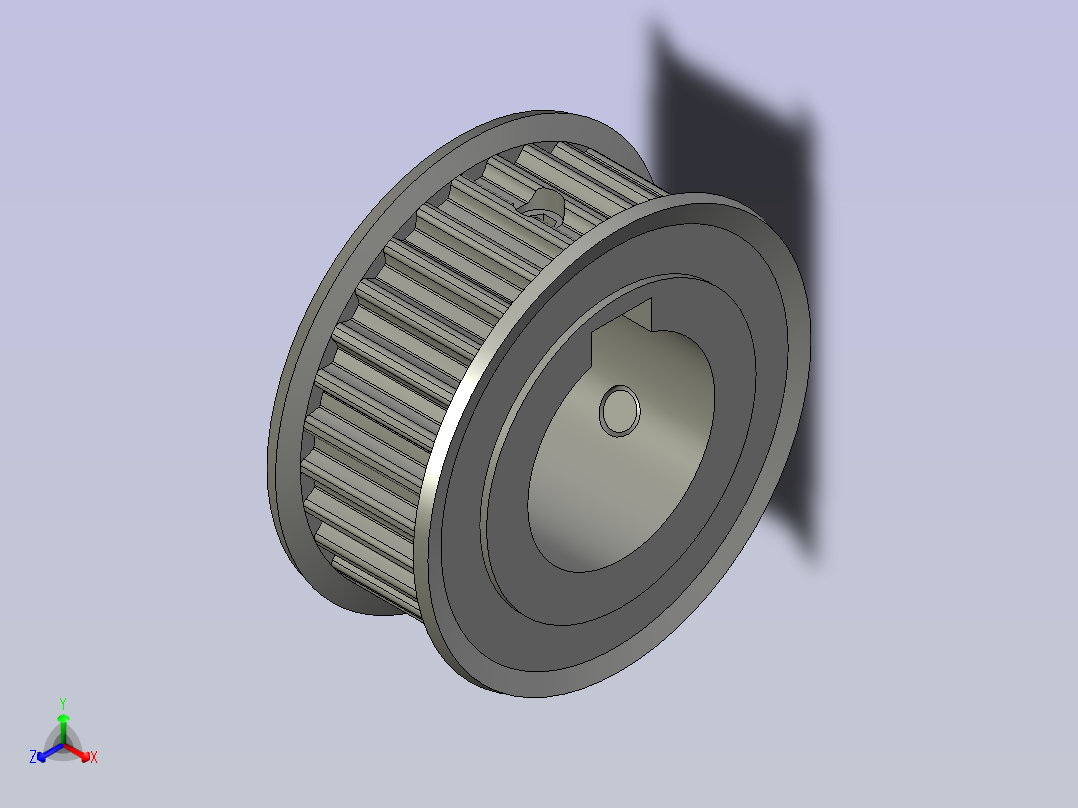 HTPA30S5M150-A-N25正等轴测图