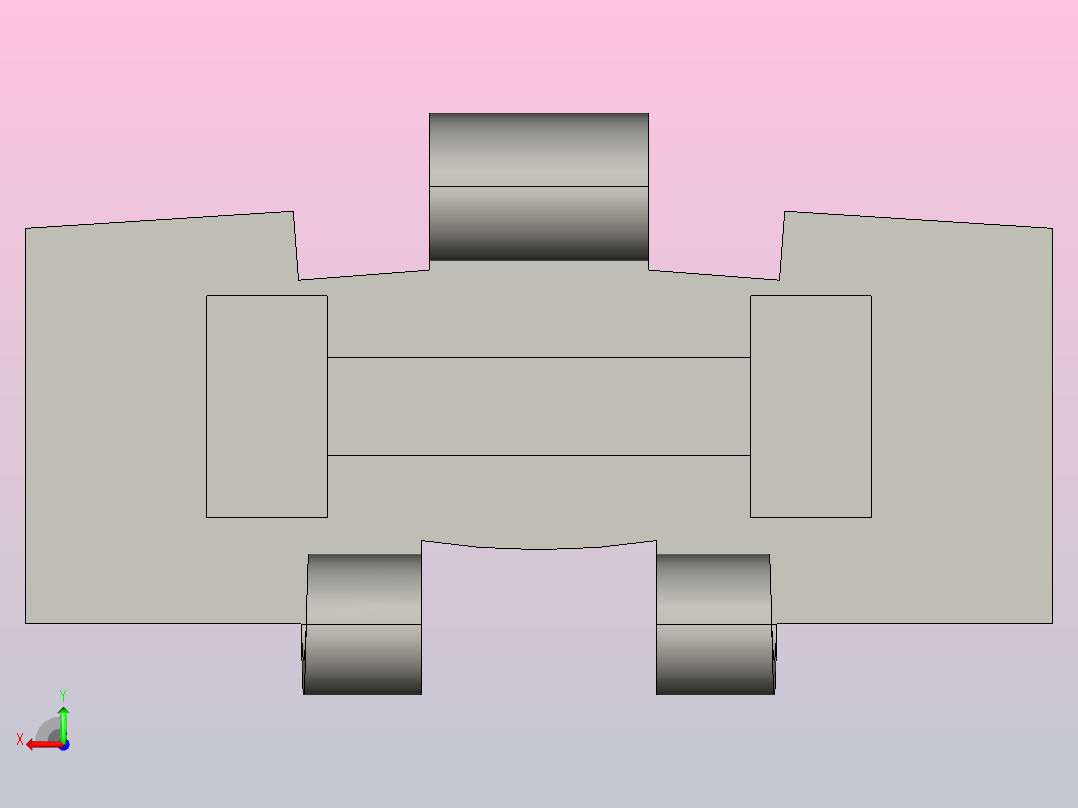 SS881TAB兀导金属转弯链板SS881TAB-K350-C2后视图