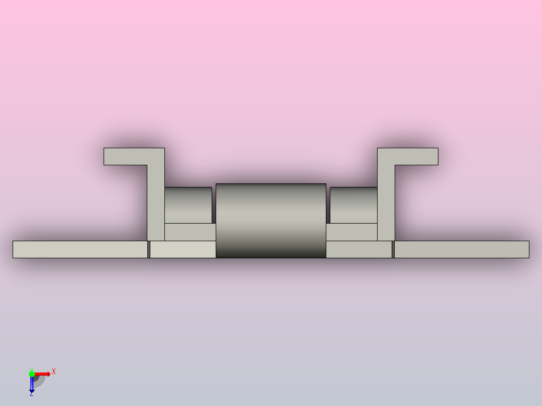 SS881TAB兀导金属转弯链板SS881TAB-K350-C2俯视图