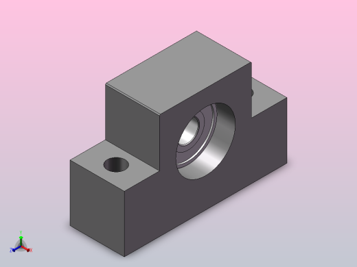 滚珠丝杆支撑座固定座BUA10