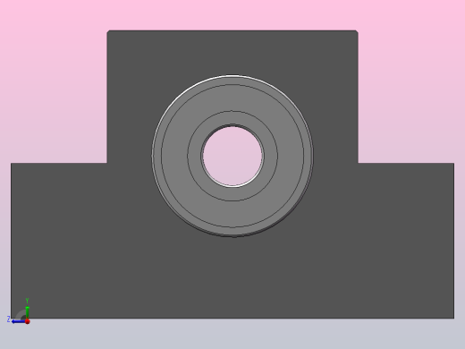 滚珠丝杆支撑座固定座BUA10右视缩略图