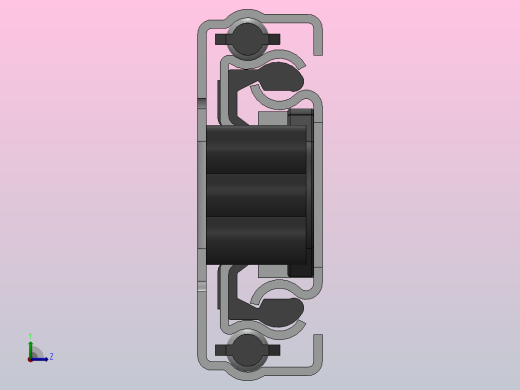 抽屉滑轨左视缩略图