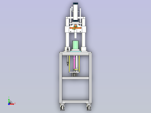 油桶单向阀铜嘴过滤网组装机前视缩略图