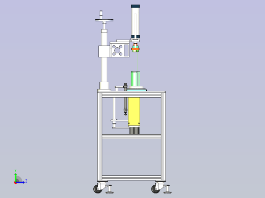 油桶单向阀铜嘴过滤网组装机左视缩略图