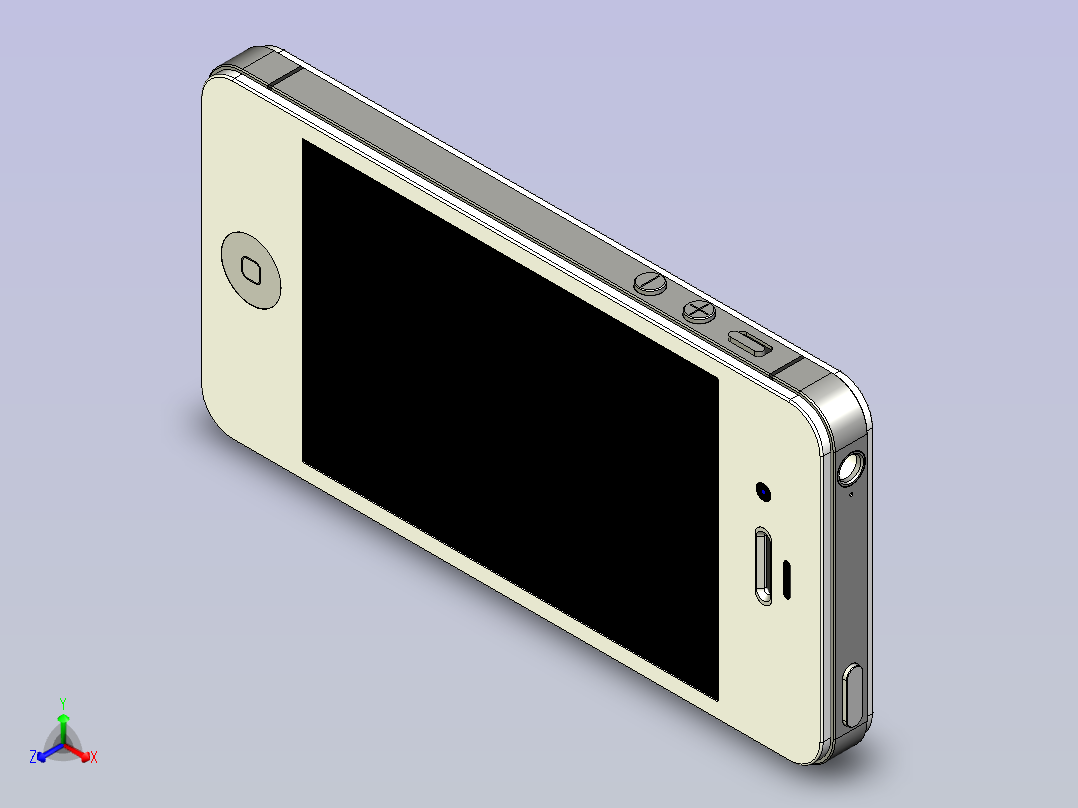 练习Iphone 4s (2)主视图